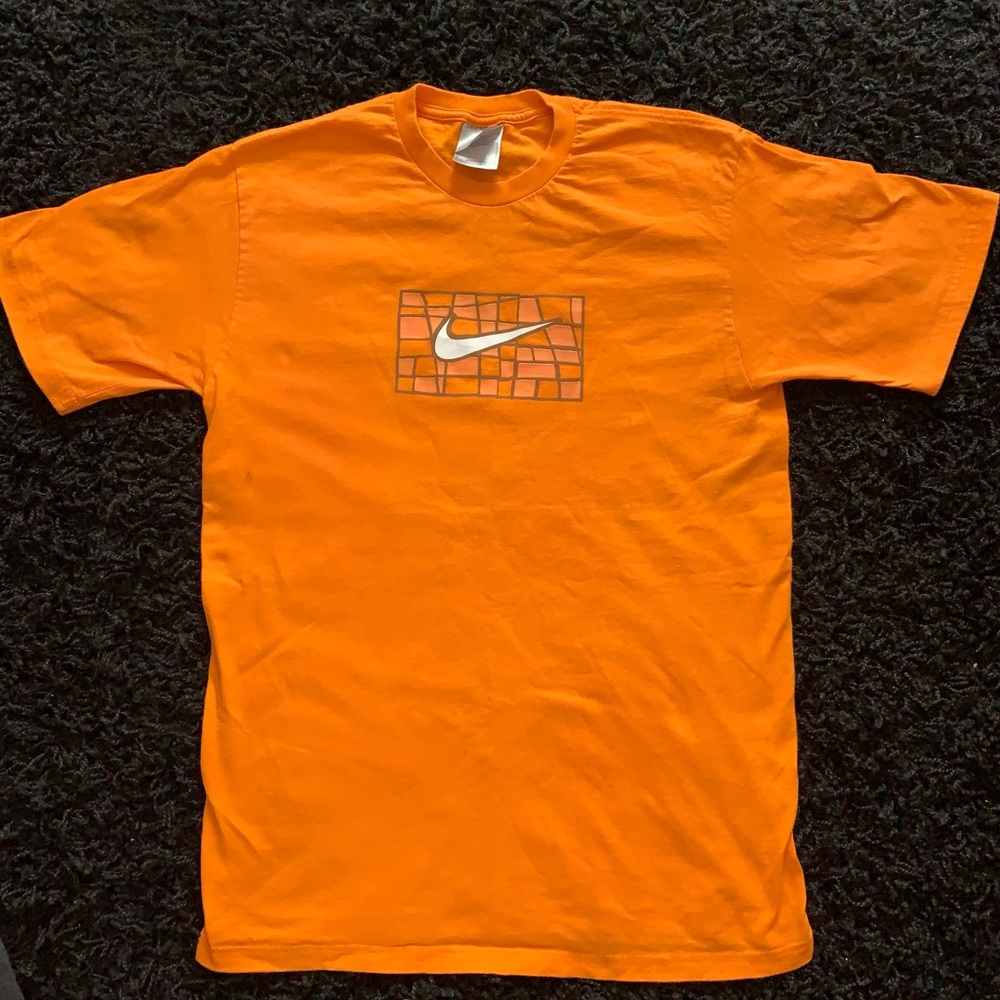 Nike Orange Short Sleeve Tee